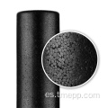 Rodillo de espuma negra redonda de alta densidad de 45 cm